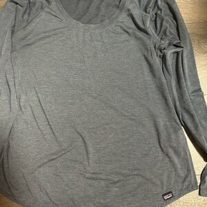 Patagonia Women's Charcoal Long Sleeve Tee